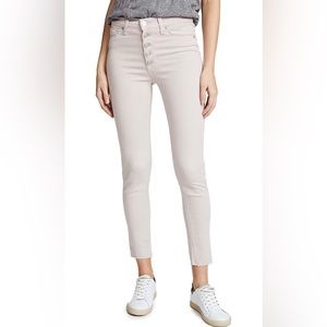 NWT Hudson Button Fly Ankle length Blush Barbara Jean